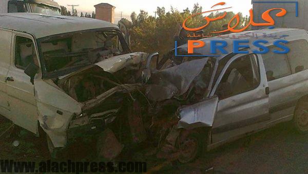 صورة بالصور ست وفيات الحصيلة النهائية لحادثة السوق الأسبوعي اربعاء الزيايدة