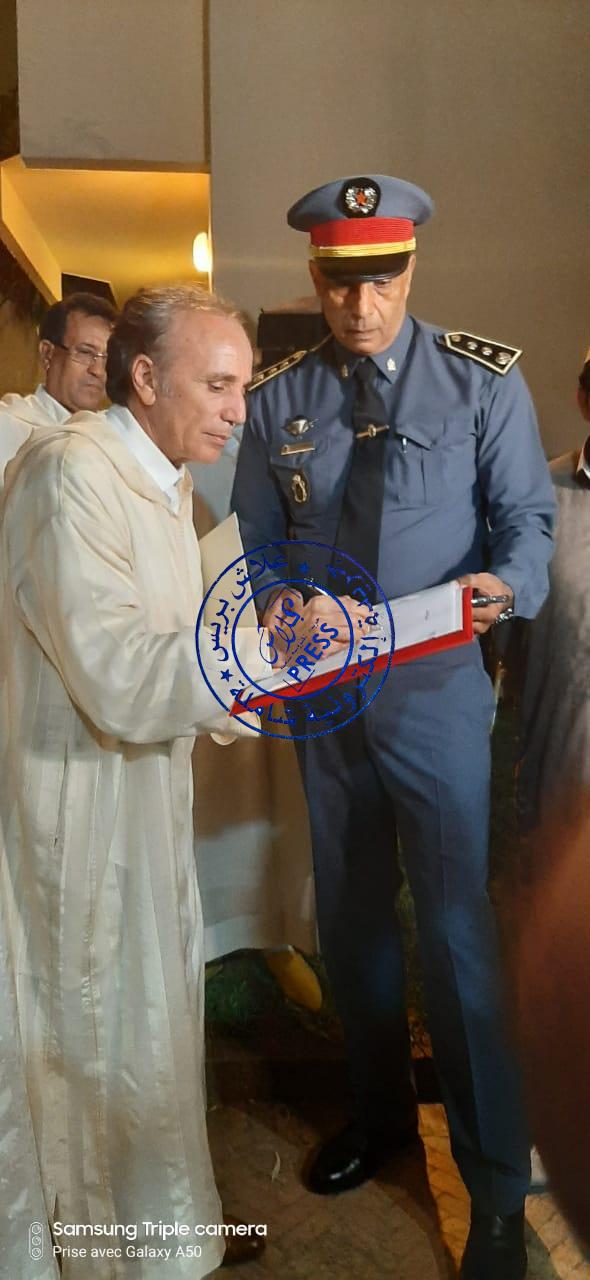 صورة تعزية ملكية وفاة رجل الأعمال والمقاوم “مولاي مسعود أكوزال”