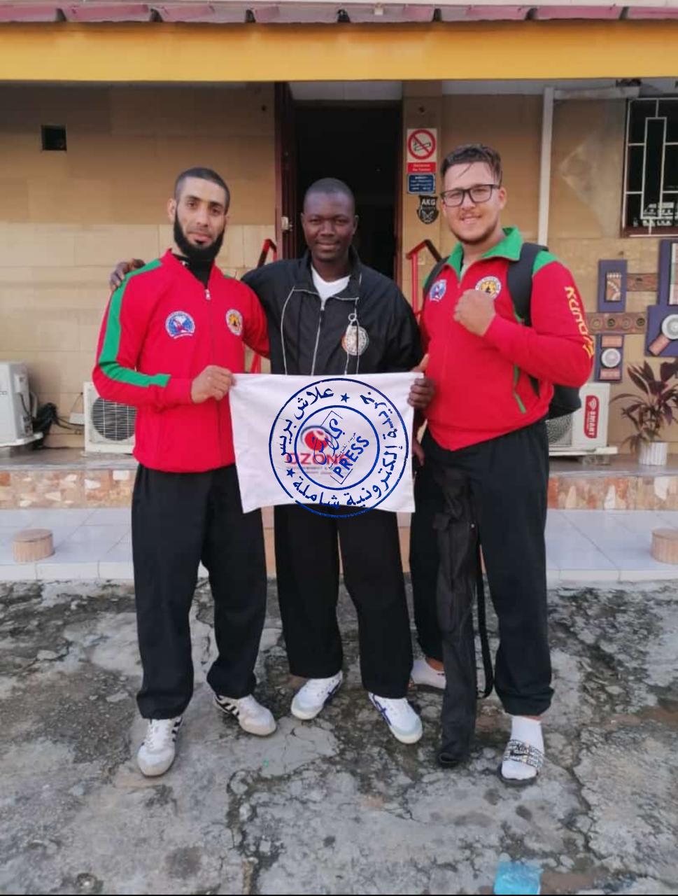 صورة أوزون تنقد نادي رياضي وتدعمه ماديا ومعنويا للمشاركة في بطولة دولية بساحل العاج