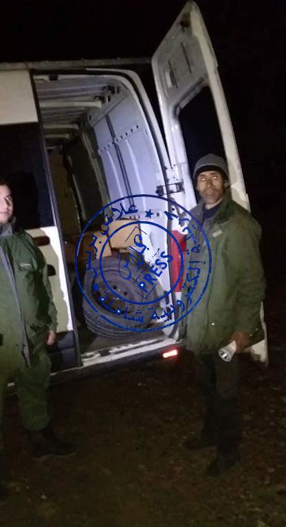 صورة بالصور .. المياه و الغابات للبقريت تطيح بأكبر مهرب لخشب الارز بخنيفرة