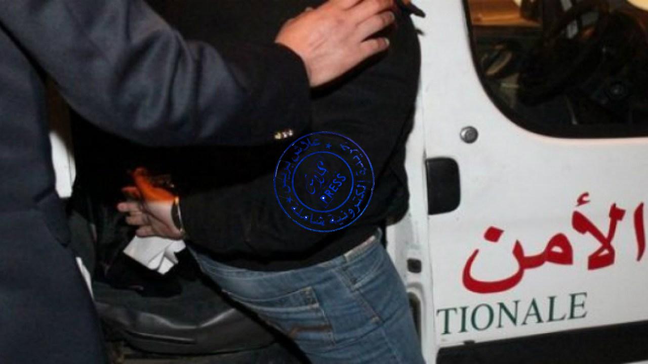 صورة إيقاف زوجين ببن سليمان ينصبان بإسم منير الماجيدي الكاتب الخاص للملك