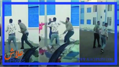 صورة بالفيديو .. منخرطوا ودادية سكنية بالمنصورية حلوا مشاكلهم بالسيوف