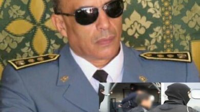 صورة القائد الجهوي للدرك الملكي بالدار البيضاء يشرف على اعتقال أخطر تاجر للمخدرات بالمنطقة.
