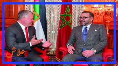 صورة عاجل.. الملك محمد السادس اول من يتصل بملك الأردن ويدعم قراراته لاستتباب الأمن والاستقرار