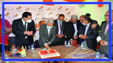 صورة إبراهيم السمراني العلوي منسقا إقليميا لحزب الإتحاد الدستوري بالفقيه بن صالح .