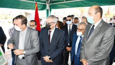 صورة وزير العدل يزور موقع بناء المحكمة الابتدائية الجديدة بالمحمدية