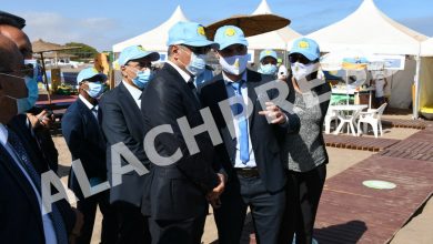 صورة بالصور .. “اللواء الازرق” يرفرف بشاطئ بوزنيقة للسنة الخامسة عشرة على التوالي