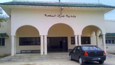 صورة وضعية مزرية  تعيشها مجزرة بلدية جرف الملحة