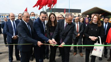 صورة بالفيديو وزير الصناعة والتجارة وعامل اقليم بن سليمان يترأسان إطلاق أشغال توسعة المنطقة الصناعية لبوزنيقة