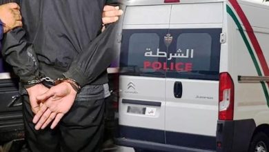 صورة اعتقال قاتل صديقه بحي الفلوجة ببوزنيقة