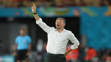 صورة إنريكي: المنتخب المغربي لعب باحترافية وعلينا احترامه