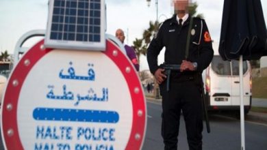 صورة سد أمني يوقع بمهرب مخدرات بمدخل مراكش وهذا ما تم حجزه بحوزته