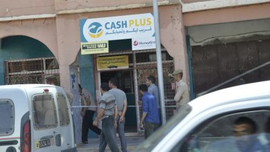 صورة سرقة وكالة لتحويل الاموال كاش بلوس  ببنسليمان و الاستيلاء على هذا المبلغ