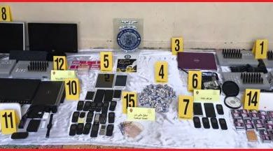 صورة الناظور…قرصنة مكالمات دولية يورط شخصين.