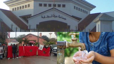 صورة بنسليمان…الاسباب الحقيقية لإنقطاع الماء الصالح للشرب بدوار أولاد أحمد الساحل جماعة عين تيزغة.