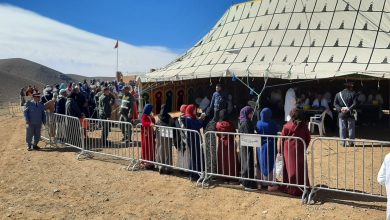 صورة قافلة طبية متعددة التخصصات بورزازات استفاذ منها حوالي الف شخص