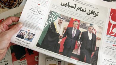 صورة استئناف العلاقات بين المملكة العربية السعودية وإيران بوساطة من بكين