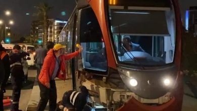 صورة اصطدام دراجة نارية بالترمواي يؤدي بحياة شاب ورفيقته بالدارالبيضاء