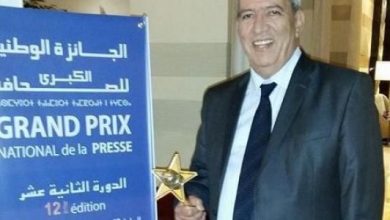 صورة وفاة عبد الله العمراني أحد المؤسسين للصحافة المغربية