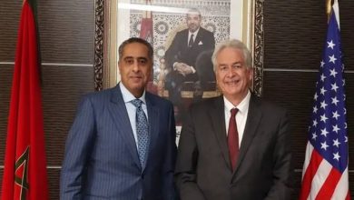 صورة زيارة السيد ويليام بورنز، مدير وكالة الاستخبارات المركزية الأمريكية للسيد عبد اللطيف الحموشي