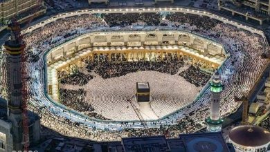 صورة مشهد لن تراه حتى فى أيام الحج ..ليلة 27 رمضان من الحرم المكى”.