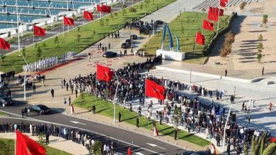 صورة الملك يدشن المستشفى الجامعي بطنجة