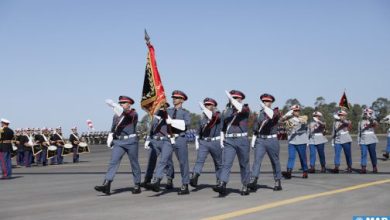 صورة الفريق أول محمد هرمو، قائد الدرك الملكي يترأس حفل الذكرى 67 لتأسيس القوات المسلحة الملكية المغربية