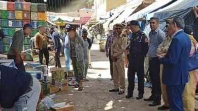 صورة حملة لتحرير الملك العمومي بالسمارة