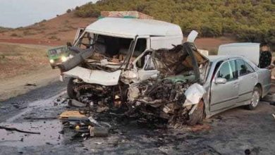 صورة حادثة سير مميتة على الطريق الوطنية السمارة طانطان