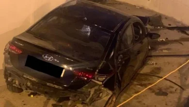 صورة سيارة تقتل طفلاً وترسل عائلةً بأكملها لقسم المستعجلات بطنجة.