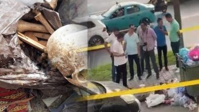صورة طنجة…العثور على جمجمة وعظام بشرية داخل حاوية للأزبال.