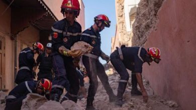 صورة حقيقة منع إيصال المساعدات إلى المناطق المتضررة وإخلائها من الزوار الغرباء