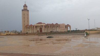 صورة أمطار الخير تهطل بمدينة السمارة: