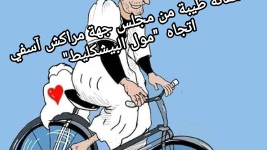 صورة التفاتة طيبة من مجلس جهة مراكش آسفي اتجاه  “مول البيشكليط”
