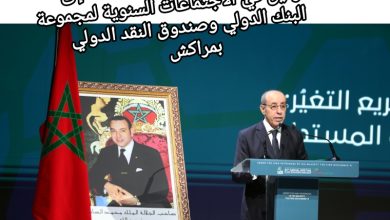 صورة الملك محمد السادس يوجه رسالة إلى المشاركين في الاجتماعات السنوية لمجموعة البنك الدولي وصندوق النقد الدولي