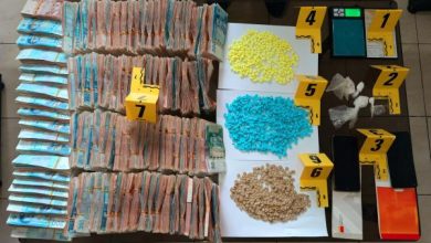 صورة توقيف صاحب محل تجاري بإنزكان بحوزته مخدرات و99 مليون سنتيم