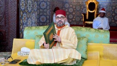 صورة أمير المؤمنين الملك محمد السادس يترأس حفلا دينيا اليوم الأربعاء