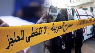 صورة شخص يـــذبح زوجته ثم ينتحر على سكة القطار بمكناس