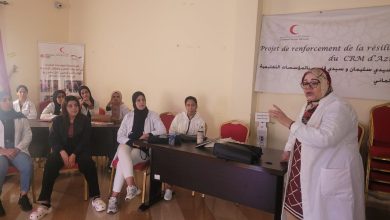صورة المديرية الإقليمية للصحة بسيدي سليمان تنظم دورة تكوينة