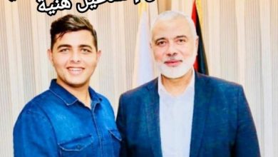 صورة مقتل الإعلامي جمال محمد هنية،الحفيد الأكبر لرئيس المكتب السياسي لحركة حماس إسماعيل هنية