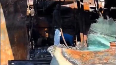 صورة فيديو حريق بجوطية درب غلف