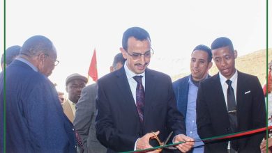 صورة عامل إقليم طاطا يدشن الفضاء المتعدد الوظائف للنساء بجماعة تليت