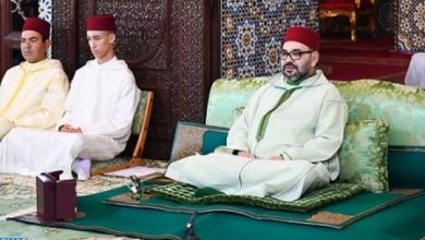 صورة الملك يترأس الدرس الثاني من سلسلة الدروس الحسنية الرمضانية