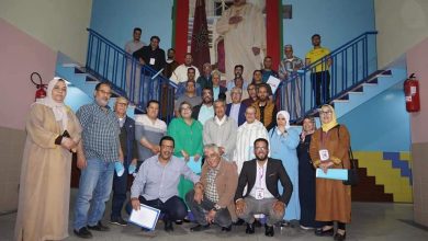 صورة مائدة مستديرة بدار الشباب ليساسفة تحت شعار **تعزيز العمل الجمعوي في مواجهة تحديات العمل والتنمية**