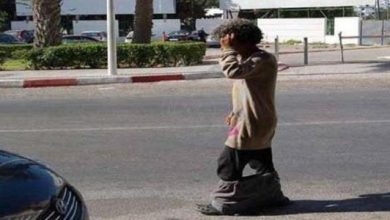 صورة مختل عقليا يذبح شخصا بالشارع العام بآسفي قبيل ساعات من العيد