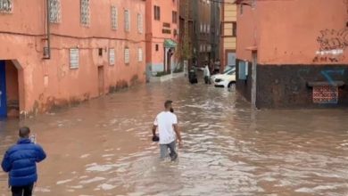 صورة كميات مهمة من التساقطات المطرية بعدة جهات مغربية وهذه مقاييسها