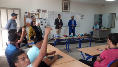 صورة انطلاق الدراسة بمركز الفرصه الثانية الجيل الجديد القاضي بن العربي بسيدي سليمان