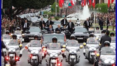 صورة الملك محمد السادس والرئيس ماكرون يضعان خارطة طريق استراتيجية لتجديد الشراكة المغربية الفرنسية(بلاغ الديوان الملكي)