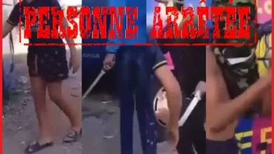 صورة توقيف ثلاث أشخاص متورطين بمهاجمة حافلة مشجعين لفريق كرة القدم بالسلاح الأبيض