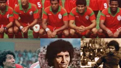 صورة أسطورة كرة القدم المغربية “المايسترو” و”المعلم” المرحوم عبد المجيد الظلمي (1953-2017)